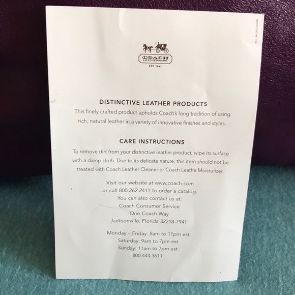 COPY - Plum Purple Coach Bag💜 - Picture 3 of 8